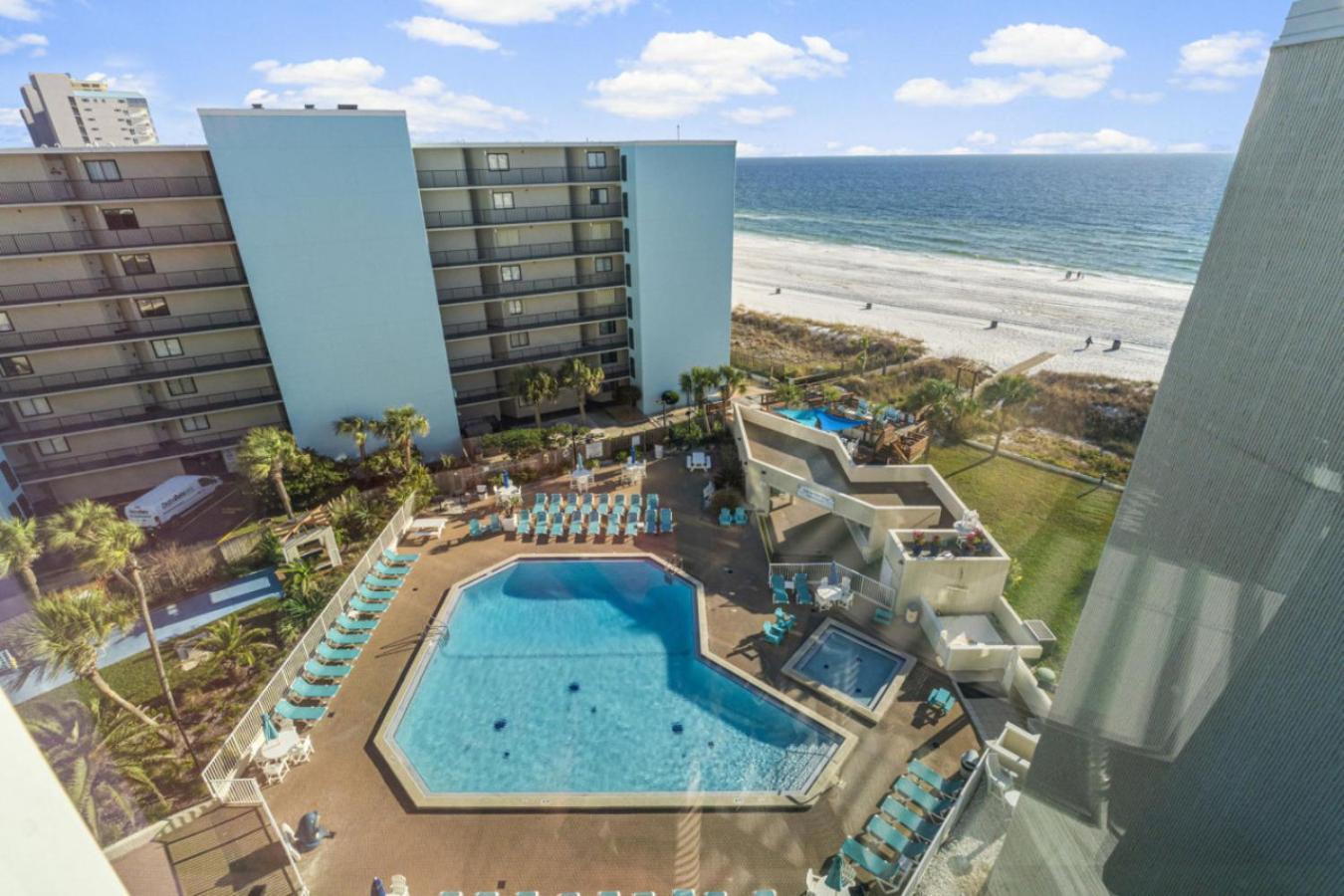 Seas The Day - Top Of The Gulf 320 - Beach Front Resort - Free Beach Chair Service Panama Stadt Exterior foto